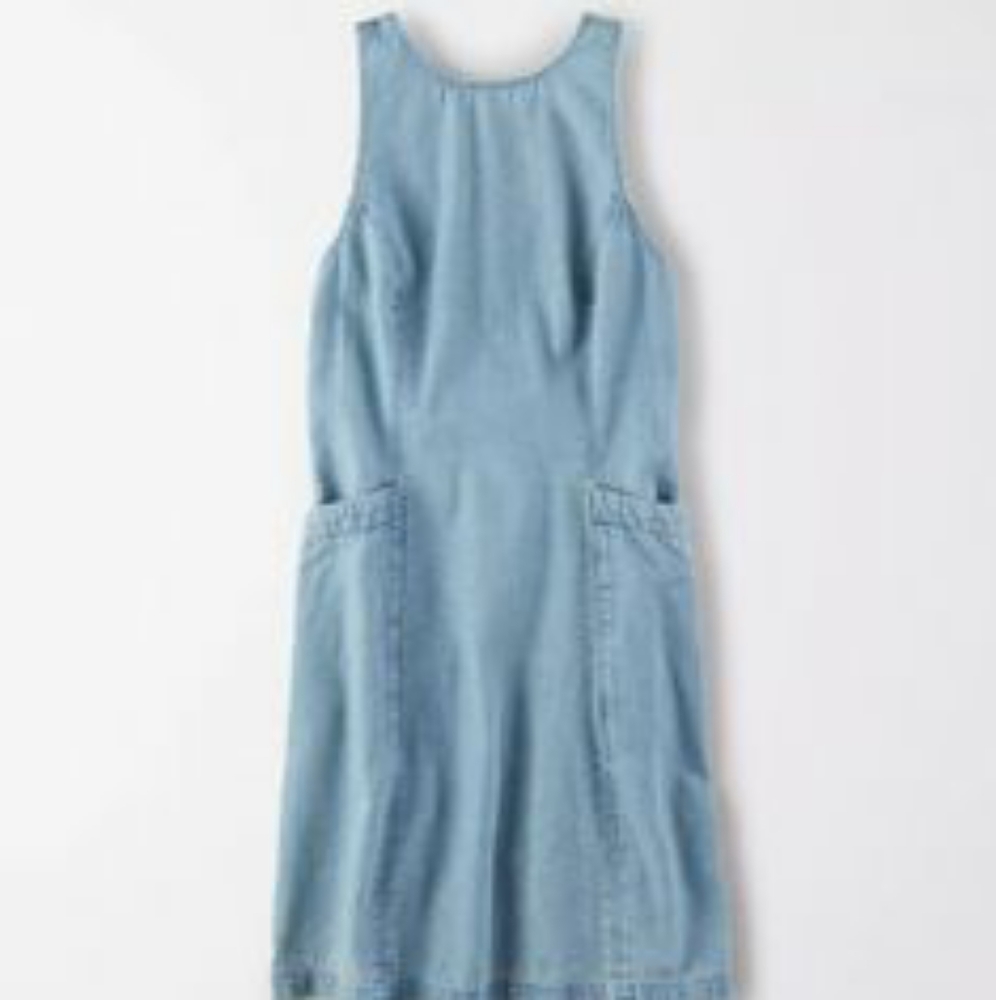 American Eagle Denim Mini Dress L